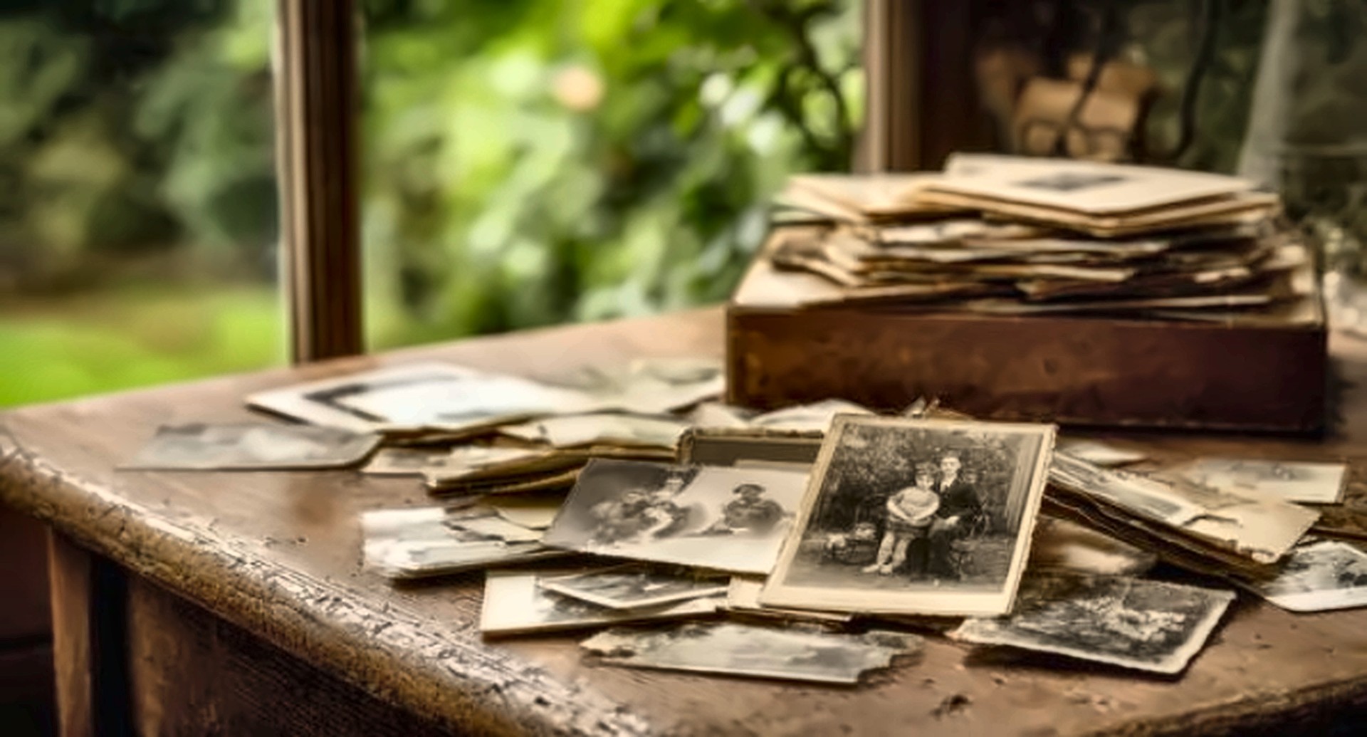 A family’s keepsake photographs, passed down through generations