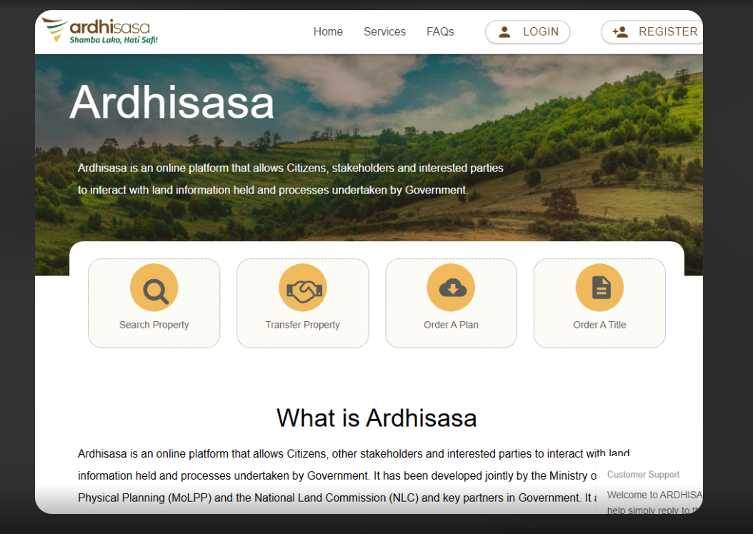 Ardhi Sasa: Kenya's Digital Land Registry, Explained